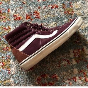SOLD Maroon Vans Sk8-Hi